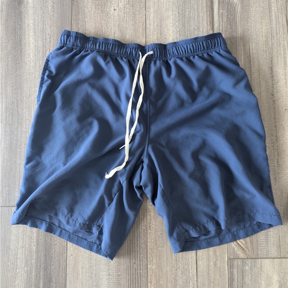 Navy Blue Casual Shorts